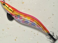 画像1: マルキュー エギリーダートマックス3.5号：＃6732 ピンクストライプドットマーブル■ネコポス対象外■ (1)