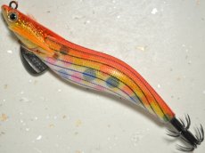画像1: マルキュー エギリーダートマックス3.0号：＃6739 D21DM オレンジストライプドットマーブル【ネコポス配送可】 (1)