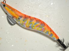 画像1: マルキュー エギリーダートマックス3.0号：＃6743 D26CM オレンジタイガーカモマーブル【ネコポス配送可】 (1)