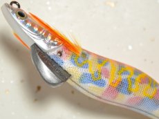 画像3: マルキュー エギリーダートマックス3.0号：＃6743 D26CM オレンジタイガーカモマーブル【ネコポス配送可】 (3)