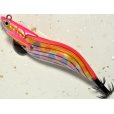 画像1: マルキュー エギリーダートマックス2.5号：＃6755 D25DM ピンクストライプドットマーブル【ネコポス配送可】 (1)