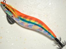 画像1: マルキュー エギリーダートマックス3.0号：＃6860 D19CM オレンジカモマーブル【ネコポス配送可】 (1)