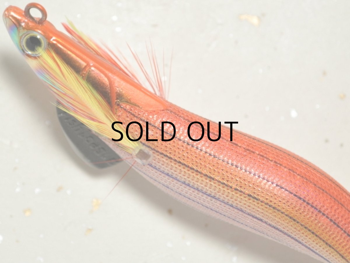 画像2: マルキュー エギリーダートマックス3.0号：＃6862 D24CR オレンジボーダークリスタルレッド【ネコポス配送可】 (2)