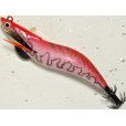 画像1: マルキュー エギリーダートマックス2.5号：＃9805 D203CR ファイヤータイガーCレッド（UV/ケイムラ）【ネコポス配送可】 (1)
