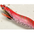 画像2: マルキュー エギリーダートマックス2.5号：＃9805 D203CR ファイヤータイガーCレッド（UV/ケイムラ）【ネコポス配送可】 (2)