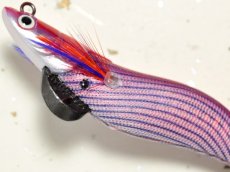 画像3: マルキュー エギリーダートマックス2.5号：＃9806 D204CR レッドボーダーCレッド（UV/ケイムラ）【ネコポス配送可】 (3)