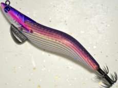 画像1: マルキュー エギリーダートマックス3.0号：＃9811 D201CG パープルボーダーCゴールド（UV/ケイムラ）【ネコポス配送可】 (1)