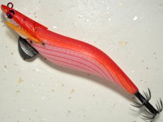 画像1: マルキュー エギリーダートマックス3.5号：＃10615 D32CR レッドオレンジボーダークリスタルレッド■ネコポス対象外■ (1)