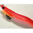 画像2: マルキュー エギリーダートマックス3.5号：＃10615 D32CR レッドオレンジボーダークリスタルレッド■ネコポス対象外■ (2)