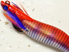 画像2: マルキュー エギリーダートマックス2.5号：＃10766 D31PG レッドゼブラパープルゴールド【ネコポス配送可】 (2)