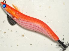 画像1: マルキュー エギリーダートマックス3.0号：＃10867 D32CR レッドオレンジボーダークリスタルレッド【ネコポス配送可】 (1)