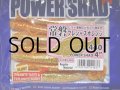 マルキュー エコギアパワーワーム パワーシャッド4インチ：440 常磐プレシャスオレンジ【ネコポス配送可】