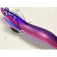 画像2: マルキュー エギリーダートマックス2.5号：＃14501 D202CR パープルボーダーCレッド（UV/ケイムラ）【ネコポス配送可】 (2)