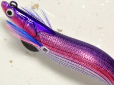 画像2: マルキュー エギリーダートマックス2.5号：＃14501 D202CR パープルボーダーCレッド（UV/ケイムラ）【ネコポス配送可】 (2)