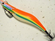 画像1: マルキュー エギリーダートマックス3.5号TR30g-BK：＃16616 TR16 グリーンストライプゴールドオレンジ■ネコポス対象外■ (1)