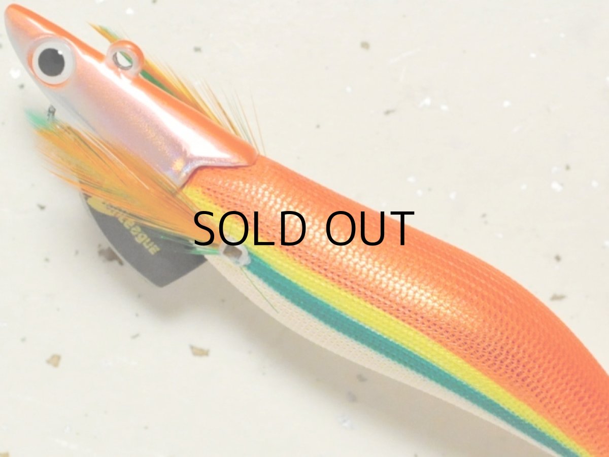 画像2: マルキュー エギリーダートマックス3.5号TR40g-BK:#17298 TR16 グリーンストライプゴールドオレンジ【ネコポス配送可】 (2)