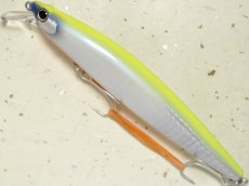 画像2: 【SALE】シマノ サイレントアサシン120F AR-C XM-112R：10T レンズパールチャート【ネコポス配送可】 (2)