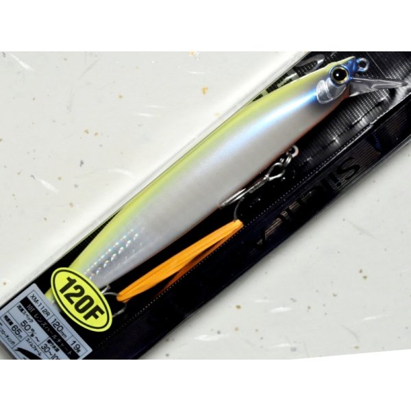 画像1: 【SALE】シマノ サイレントアサシン120F AR-C XM-112R：10T レンズパールチャート【ネコポス配送可】