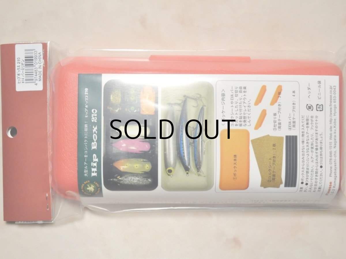 画像2: フィネス HIP BOX 210(ヒップボックス):#14 バーミリオン■ネコポス対象外■ (2)