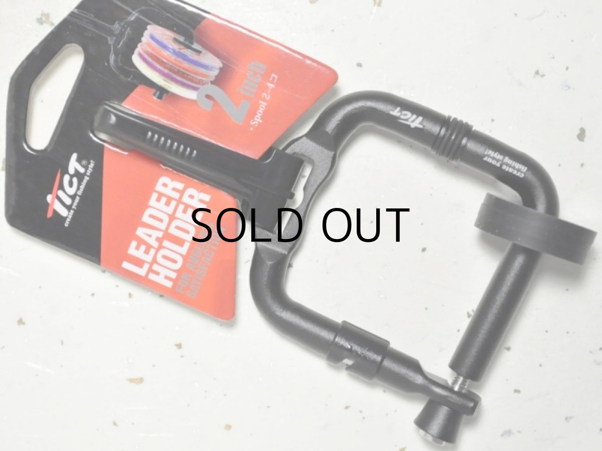 画像1: ティクト リーダーホルダー（2インチ）：マットブラック■ネコポス対象外■ (1)