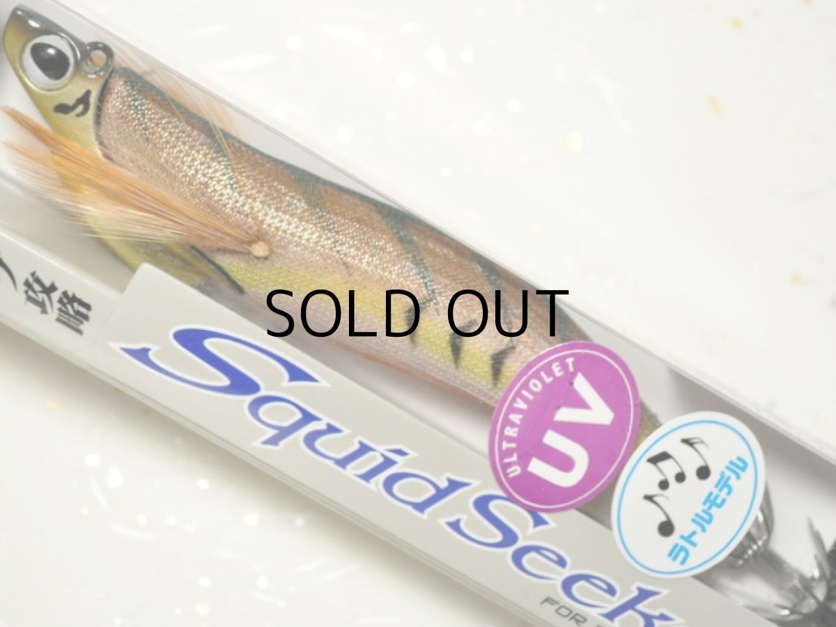 画像1: バレーヒル スクイッドシーカー 3.5号 30g ラトリン：＃33RT OL/杉/金ホロ【ネコポス配送可】 (1)
