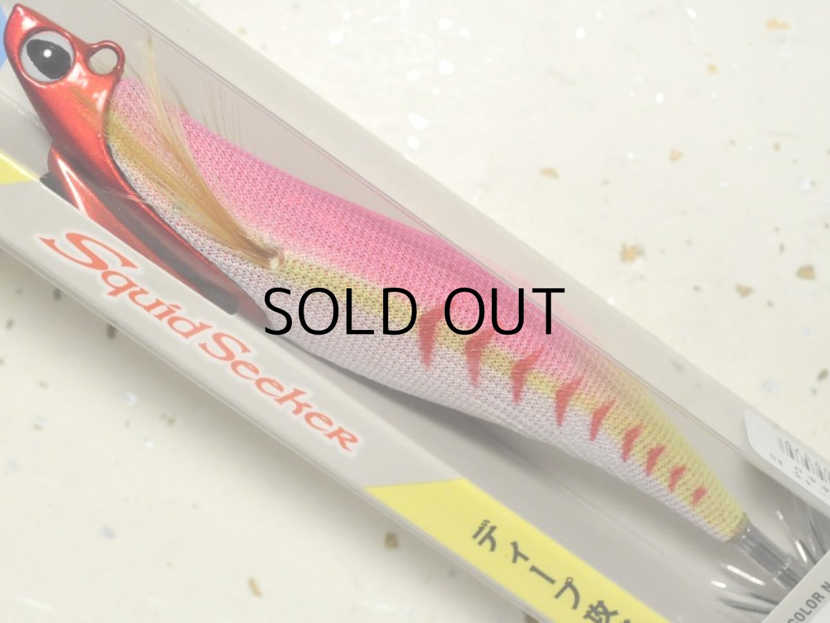 画像1: バレーヒル スクイッドシーカー 4.0号RG 40g：＃09N ピンク/チャート/赤ホロ■ネコポス対象外■ (1)