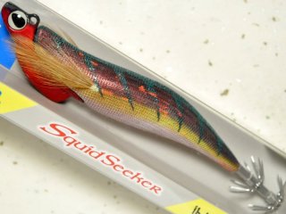 バレーヒル スクイッドシーカー 4.0号RG 40g：＃08N オレンジ/杉/金