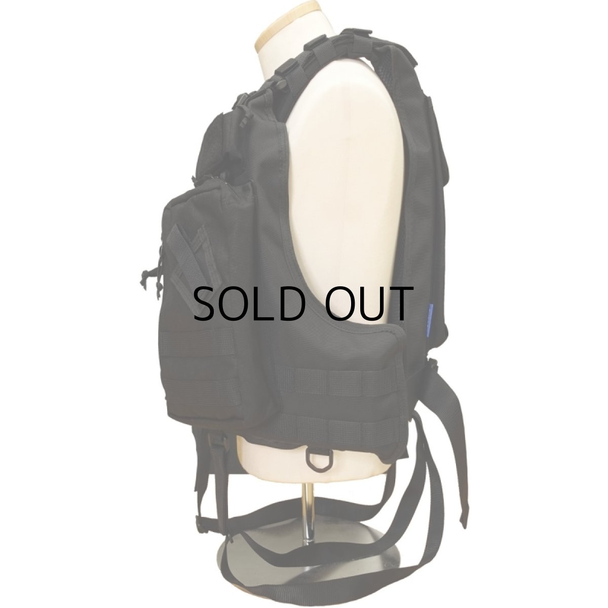 画像2: SUBROC サブロック V-one VEST 1260D SPECIAL：ブラック■ネコポス対象外■ (2)