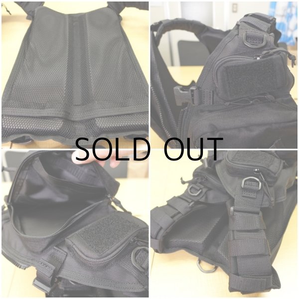 SUBROC サブロック V-one VEST 1260D SPECIAL：ブラック□ネコポス対象