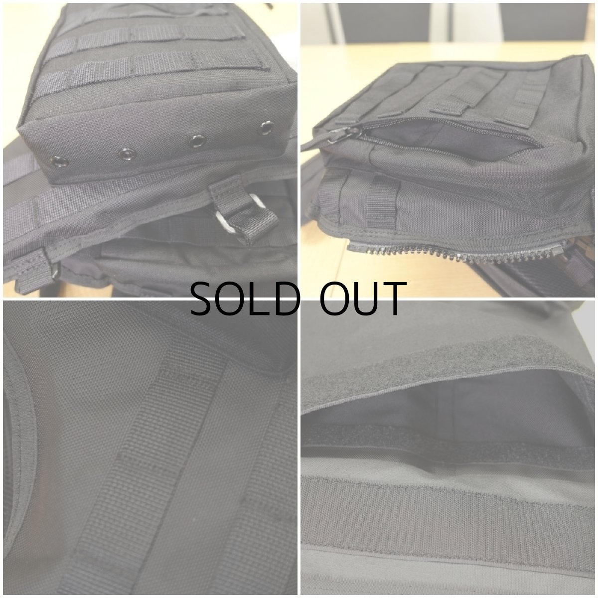 画像7: SUBROC サブロック V-one VEST 1260D SPECIAL：ブラック■ネコポス対象外■ (7)