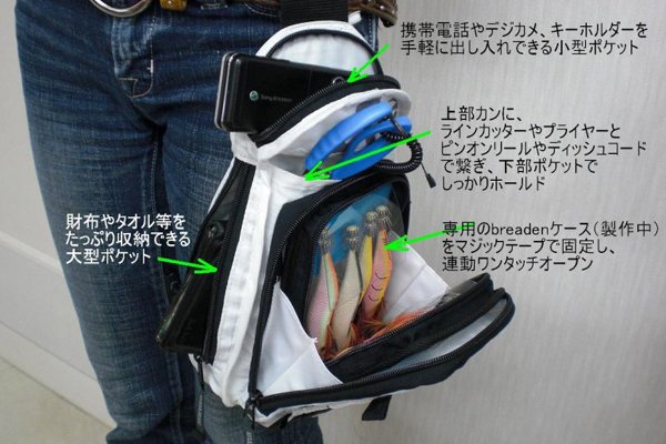 ブリーデン momo-BAG（右脚用）：カーキ□ネコポス対象外□の通販