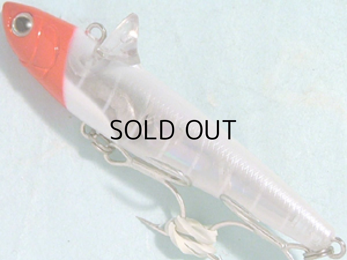 画像1: タックルハウス ローリングベイト66：No.P01 PPレッドヘッド【ネコポス配送可】 (1)