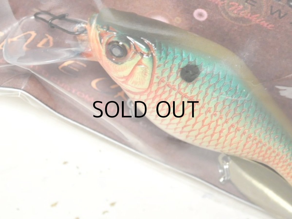 画像2: ニシネルアーワークス ブレードクランク M5R：オリーブバックシャッド■ネコポス対象外■ (2)