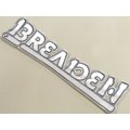 ブリーデン ワッペン：BREADEN 350×95mm（ノリナシ）■ネコポス対象外■