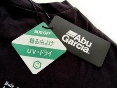画像6: アブガルシア Abu Garcia カーディナル3 半袖Tシャツ（着る虫よけ/UV/ドライ）：ブラック/XL■ネコポス対象外■ (6)