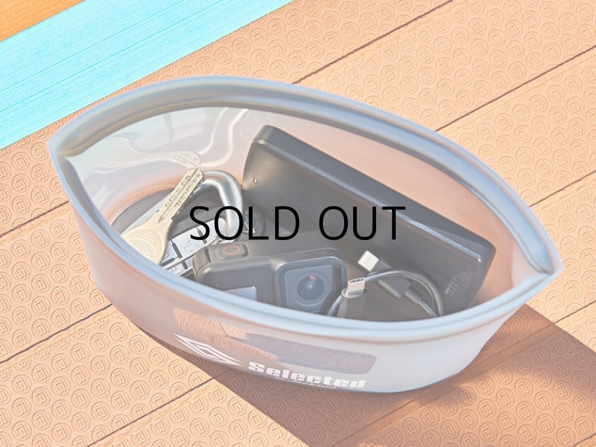 画像2: ジャクソン シリック（シリコン製ジップ付き防水マルチポーチ）：ホワイト■ネコポス対象外■ (2)