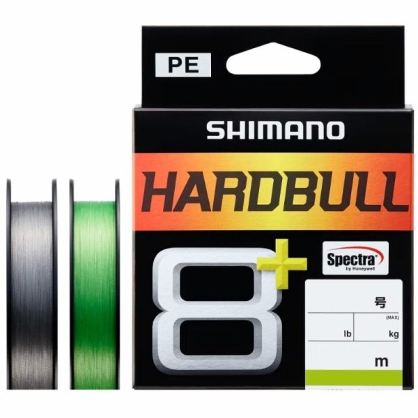 画像1: シマノ HARDBULL 8+ 150M LD-M58X スティールグレイ 0.8号【ネコポス配送可】