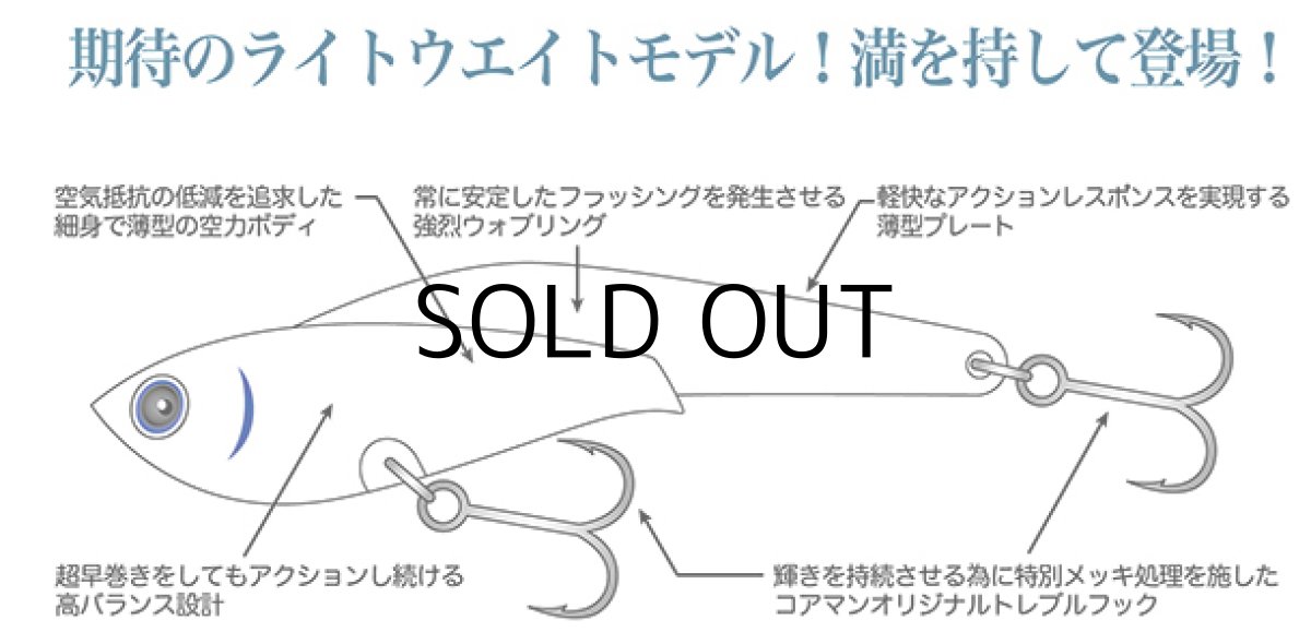 画像2: コアマン IP-18 アイアンプレートレアメタル：＃034 プレーンイワシハラグロー【ネコポス配送可】 (2)
