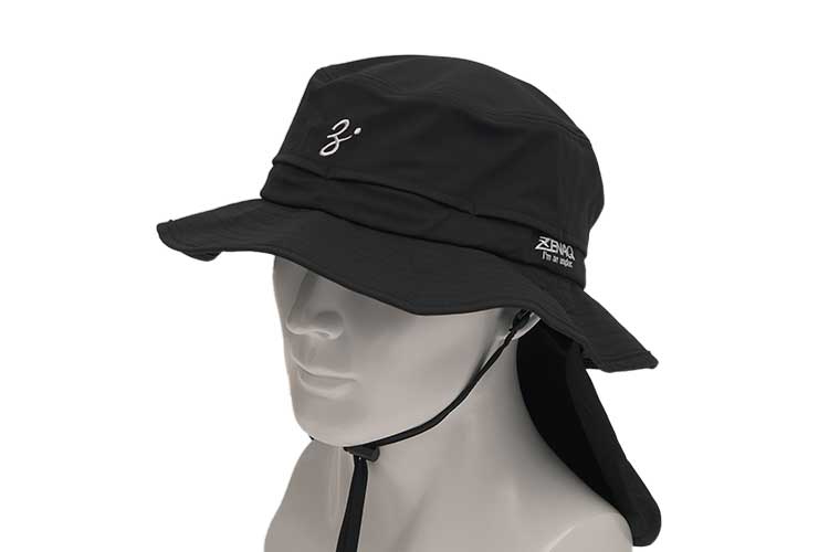 画像4: ゼナック サンシールド ハット:ブラック■ネコポス対象外■ (4)