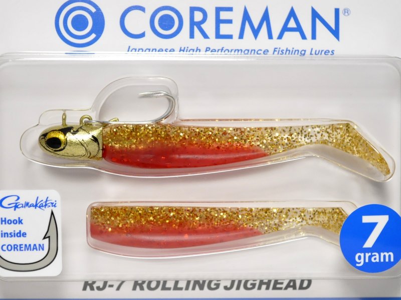 コアマン RJ-7 ローリングジグヘッド：＃057 GH/アカキン【ネコポス配送可】の通販 - 釣り助オンラインショップ - 神奈川県川崎市