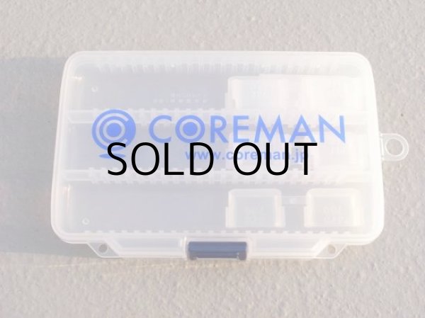 画像1: コアマン コンパクトルアーケース：＃001 クリア【ネコポス配送可】 (1)