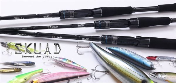 画像1: [ロッド]レジットデザイン SKUADスクアド シーバス SKS73M++-SEABASS-Middle Bait Versatile ■ネコポス対象外■ (1)