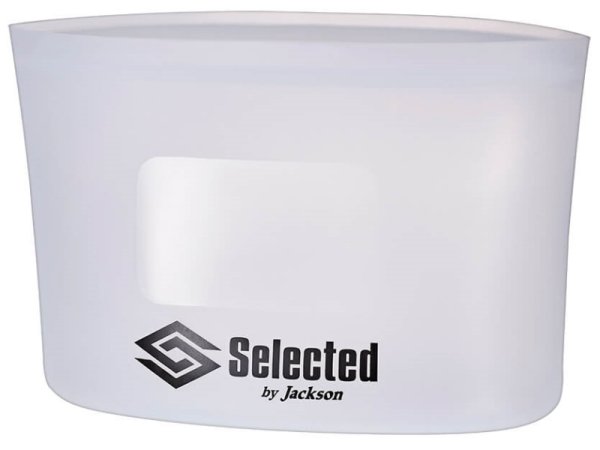 画像1: ジャクソン シリック（シリコン製ジップ付き防水マルチポーチ）：ホワイト■ネコポス対象外■ (1)