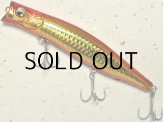 メガバス カゲロウ124F：GG RED HEAD（1091限定カラー