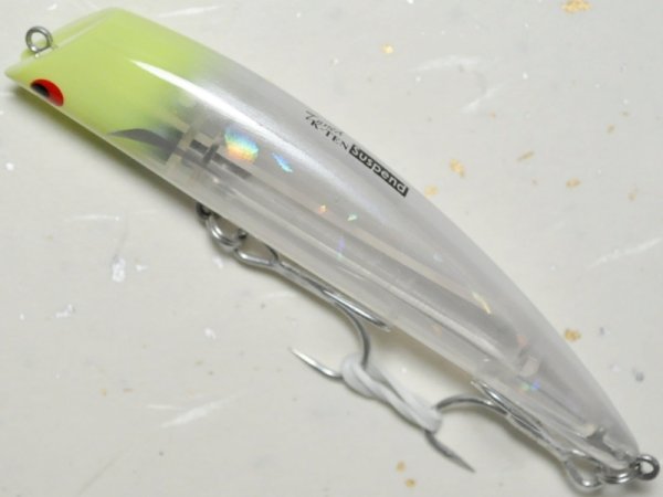 画像1: タックルハウス TKLM-90サスペンド：No.LTD-08 クリアHGチャートヘッド（限定カラー）【ネコポス配送可】 (1)
