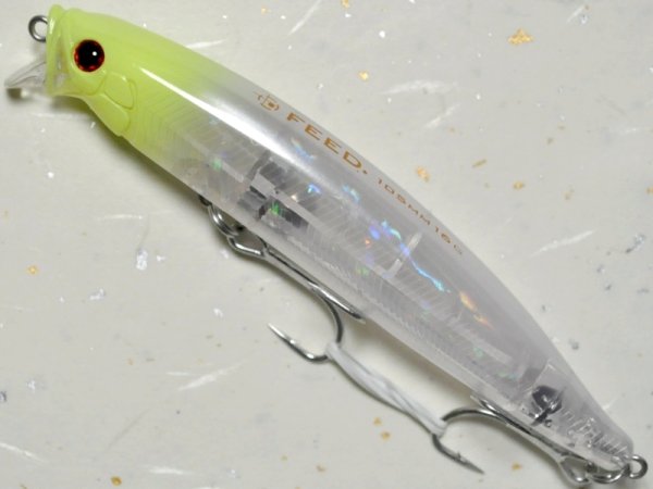 画像1: タックルハウス フィードシャロー105：LTD-08 クリアHGチャートヘッド（限定カラー）【ネコポス配送可】 (1)