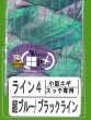 画像1: あわび本舗 アワビシート小型エギ・スッテ専用：ライン4 超ブルー/ブラックライン【ネコポス配送可】 (1)