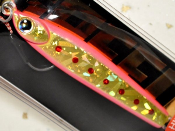 画像1: ロンジン グリード30g：ピンクサンドゴールドイワシ（スマッシュ）（平目セレクション）【ネコポス配送可】 (1)