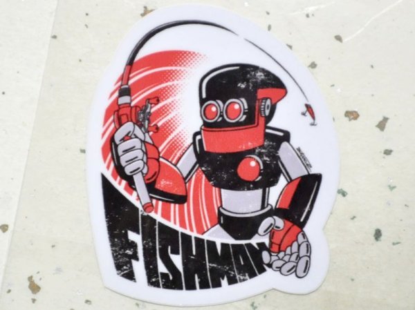 画像1: フィッシュマン Fishman FLEXロボ ステッカー ST-2000004【ネコポス配送可】 (1)