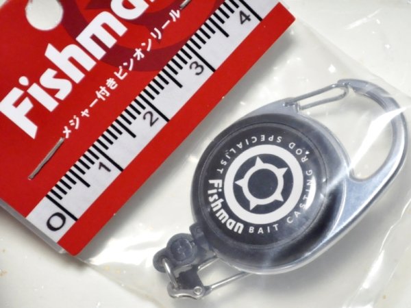 画像1: フィッシュマン Fishman メジャー付きピンオンリール【ネコポス配送可】 (1)